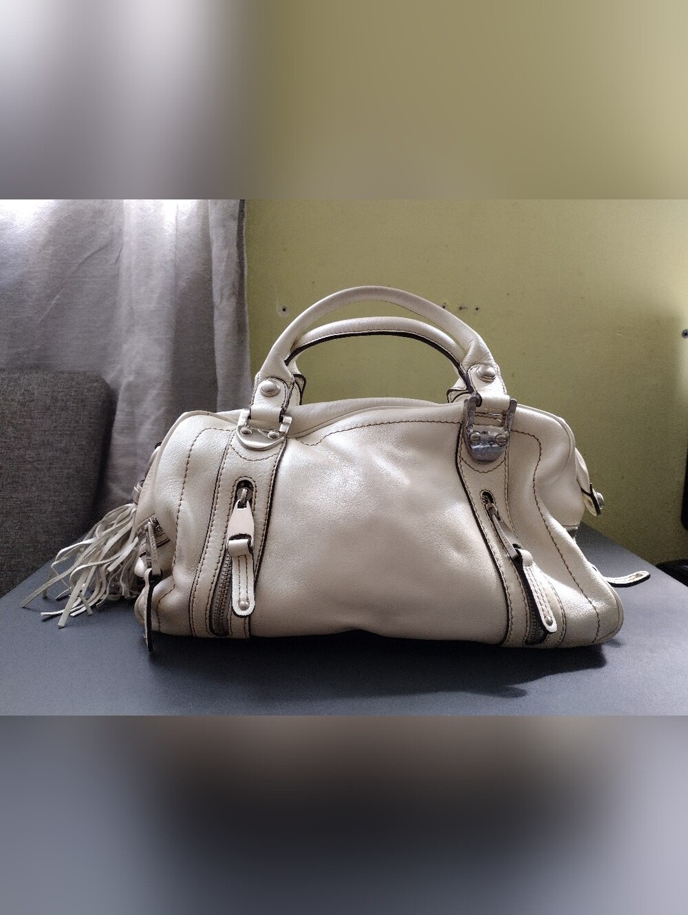 B. Makowsky Leather Bag